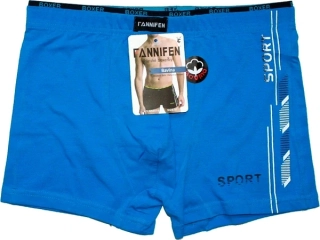 Pánské trenýrky, boxerky FANNIFEN vel. M -3XL G55514 tyrkys